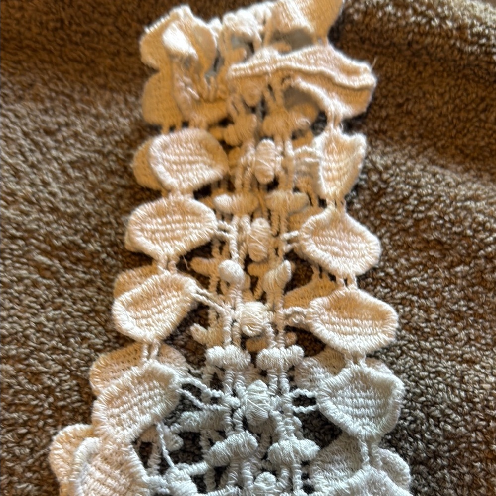 American Rag Cream Cropped Embellished Tank Top - Picture 3 of 3